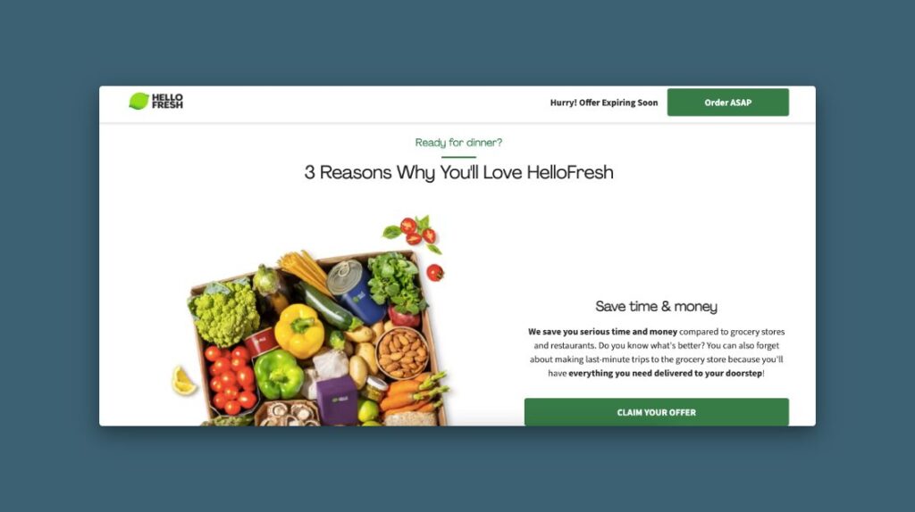 Create a winning Customer Engagement Strategy - Value based messaging by Hello Fresh