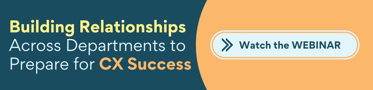 Webinar Building relationships across departments to prepare for CX success - Lumoa